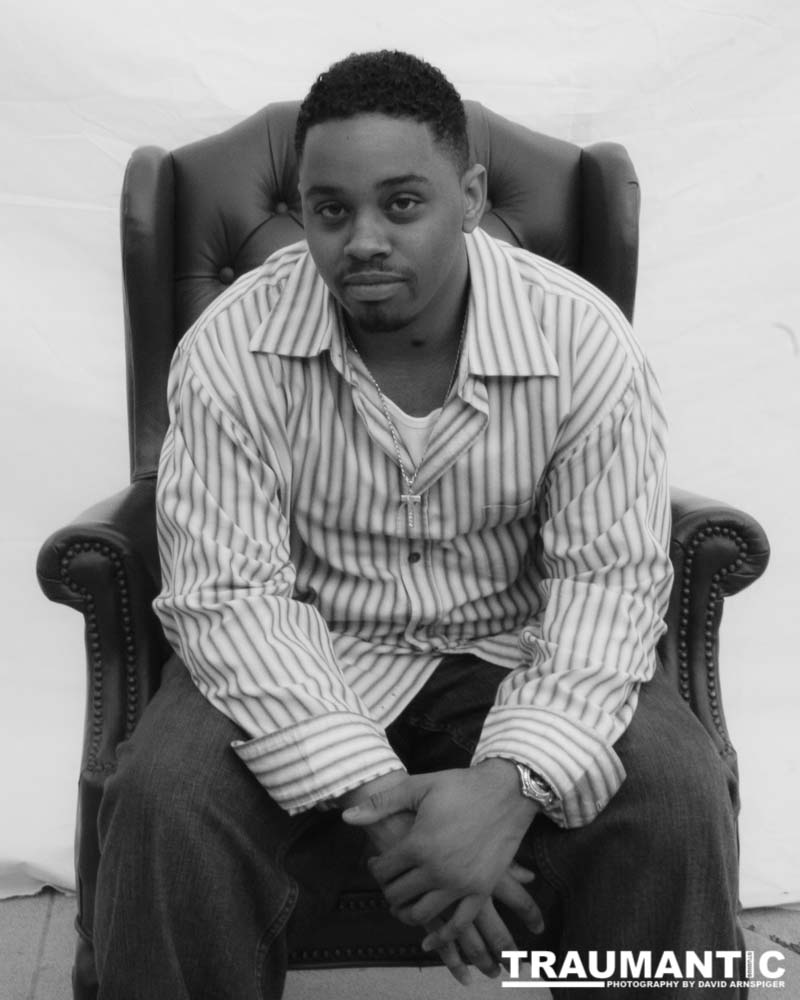 My co-worker  Thomas (T.L.) was part of a group called MSP.  He wanted some shots of himself for personal promotion, and he agreed to let me take some for him.